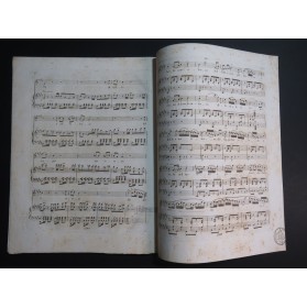 BELLINI Vincenzo Norma Casta Diva Chant Piano ca1830