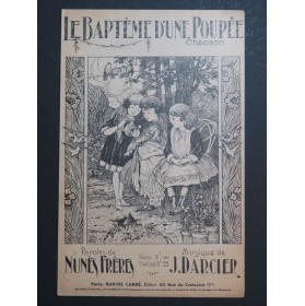 Le Baptème d'une Poupée Joseph Darcier Chant