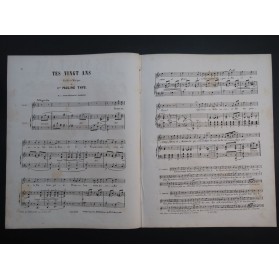 THYS Pauline Tes Vingt ans Chant Piano ca1860