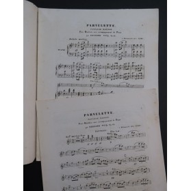 VICQ Edouard Parvulette op 18 Piano Hautbois ca1860