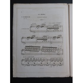 DOLMETSCH Frédéric Le Hamac op 23 Dédicace Piano ca1855