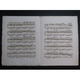 DOLMETSCH Frédéric Le Hamac op 23 Dédicace Piano ca1855