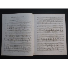 CLAPISSON Louis Les Coupeurs d'Aumonières Chant Piano ca1840