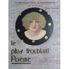 FOSSOUKL Yves Le plus troublant poème Chant Piano 1920