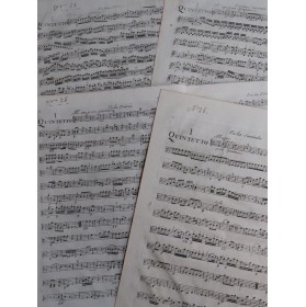 WRANITZKY Paul Trois Quintetti 1er Livre Violons Altos ca1795