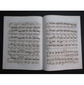 HERZ Henri Marche et Rondo Clochette Paganini op 63 Piano ca1832