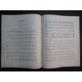 BÉRAT Frédéric Ma Normandie Chant Piano ca1840