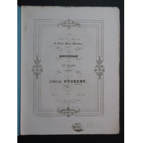 PRUDENT Émile Seguidille op 25 Piano 1846