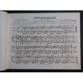 DELASEURIE Arthur Bataille de Magenta Piano ca1860