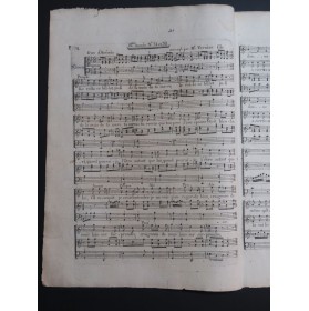 DALAYRAC Nicolas Azémia Duo Chant Harpe ca1788