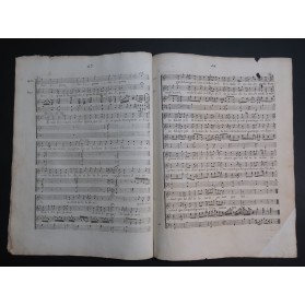 DALAYRAC Nicolas Azémia Duo Chant Harpe ca1788