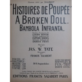 TATE Jas Bambola Infranta Chant Piano 1916