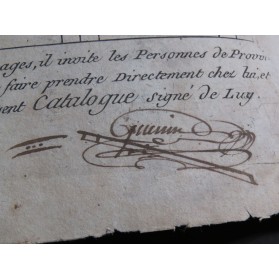 MILLER Ernest GUÉNIN Télémaque Ouverture et Airs Clavecin ou Piano ca1790