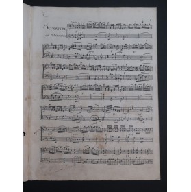 MILLER Ernest GUÉNIN Télémaque Ouverture et Airs Clavecin ou Piano ca1790