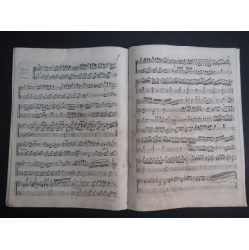 MILLER Ernest GUÉNIN Télémaque Ouverture et Airs Clavecin ou Piano ca1790