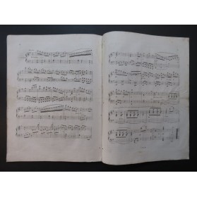 LEVASSEUR Louis Au Clair de la Lune Piano ca1820