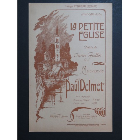 La Petite Eglise Paul Delmet Chant 1934