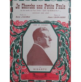 LEONARDO Juan Je cherche une petite poule Chant Piano 1930