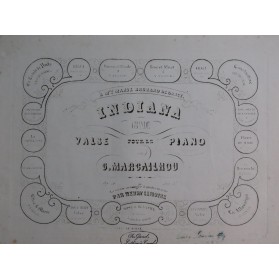 MARCAILHOU Gatien Indiana Piano ca1850