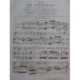 BOIELDIEU Adrien Jean de Paris No 9 Chant Piano ou Harpe ca1820