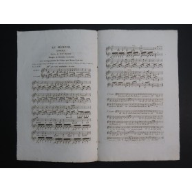 LABARRE Théodore Le Pêcheur Chant Guitare ca1820