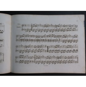 MUSARD Ne Touchez pas à la Reine Quadrille No 1 Piano ca1847