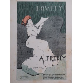 FREDLY A. Lovely Piano ca1902