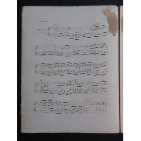 THALBERG S. Fantaisie sur Moïse de Rossini op 33 Piano ca1838