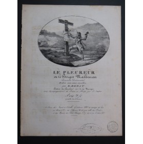 BÉRAT Frédéric Le Pleureur Chant Piano ca1830