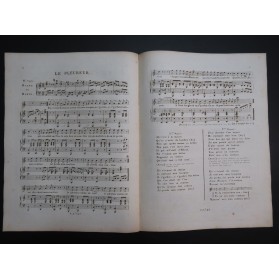 BÉRAT Frédéric Le Pleureur Chant Piano ca1830