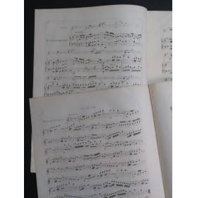 LATOUR Théodore La Réplique Divertissement Piano Flûte ca1820