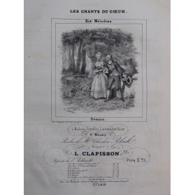 CLAPISSON Louis Demain Chant Piano ca1830