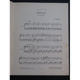 FREDLY A. Idéale Piano 1903