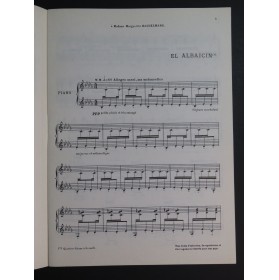 ALBENIZ Isaac Iberia Cahier No 3 Piano 1978