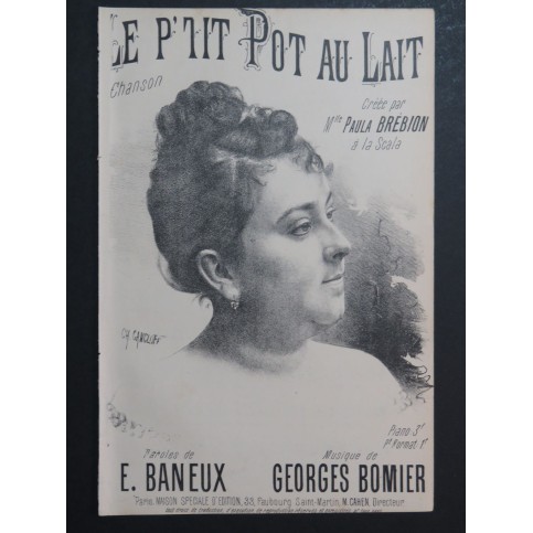 Le P'tit Pot au Lait Georges Bomier Chant