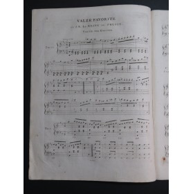 GELINEK Joseph Valse Favorite Reine de Prusse op 67  Piano ca1815