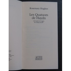 HUGHES Rosemary Les Quatuors de Haydn 1989