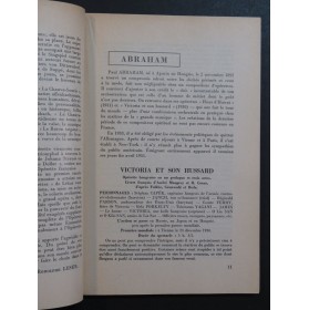 OSTER Louis Les Opérettes du répertoire courant 1953