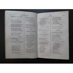 DUMERSAN SÉGUR Chansons Nationales et Populaires de France ca1850