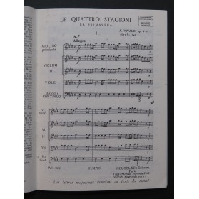 VIVALDI Antonio Le Quattro Stagioni Les 4 Saisons La Primavera Orchestre 1987