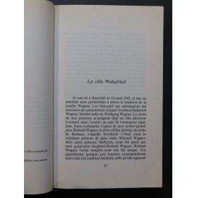 WAGNER Gottfried L'Héritage Wagner Une autobiographie 1998