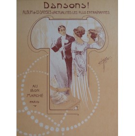 Dansons ! Album de 15 Danses d'Actualité Piano 1911