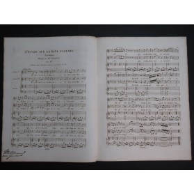 MALIBRAN Marie J'étais sur la rive fleurie Chant Piano ca1830