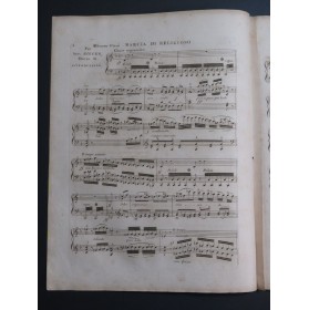 RIEGER Jean-Népomucène Marcia Religiosa op 58 Dédicace Piano ca1820