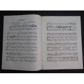 POTHARST Jacques Le Miroir Chant Piano ca1850