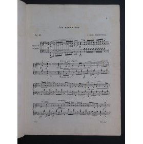 BLUMENTHAL Jacques Les Bohémiens Piano XIXe siècle