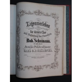 SCHUMANN Robert Ballades Choeur Orchestre ca1860