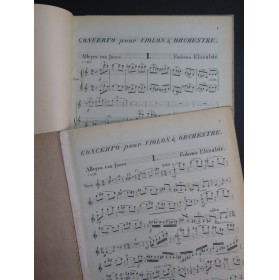 ELIZALDE Federico Concerto Violon Piano 1948