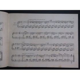 ARBAN L'Ile de Tulipatan J. Offenbach Quadrille Piano XIXe