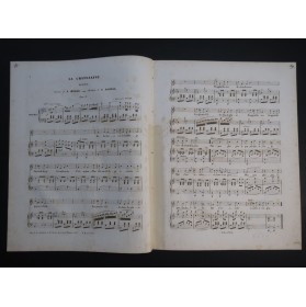 DANCLA Charles La Chatelaine Chant Piano ca1840